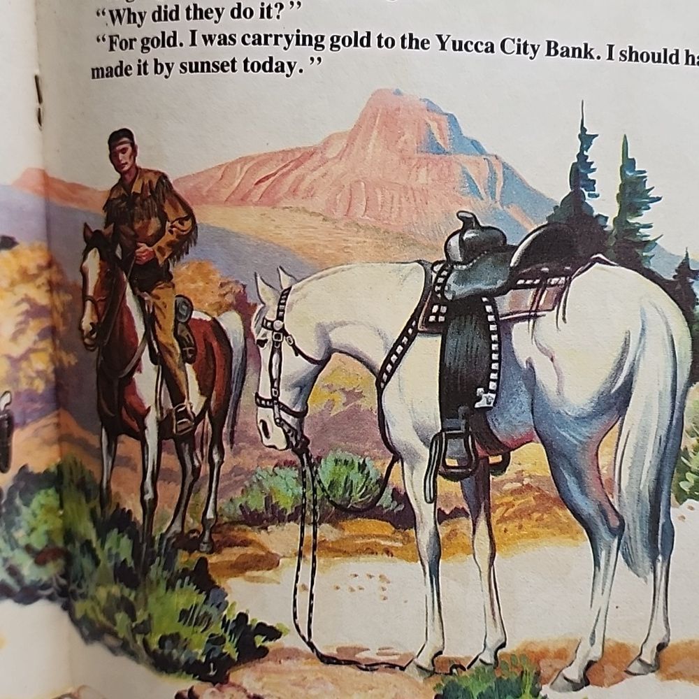 The Lone Ranger Book and Record - Picture 8 of 10